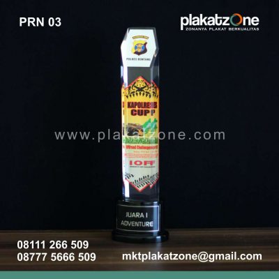 plakat resin polres bontang