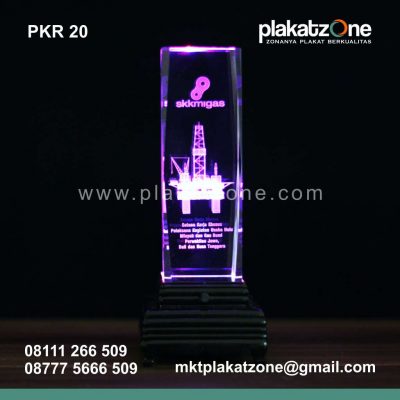 jual plakat kristal murah