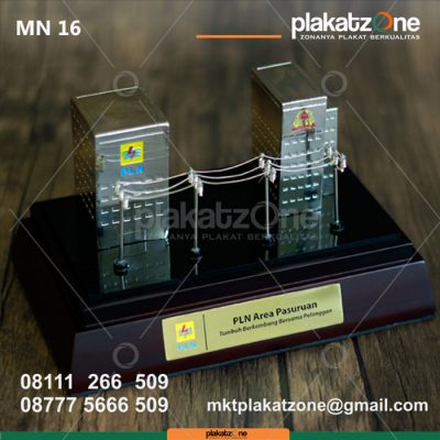 Miniatur Bangunan PLN Area Pasuruan