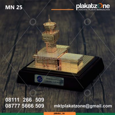 Miniatur Gedung Airnav Eksklusif dan Detail